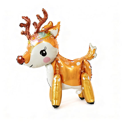 Reindeer Rudolph 58cm Foil Balloon – Christmas Xmas Party Decor Essential, Wonderful Ornament for Festive Gatherings