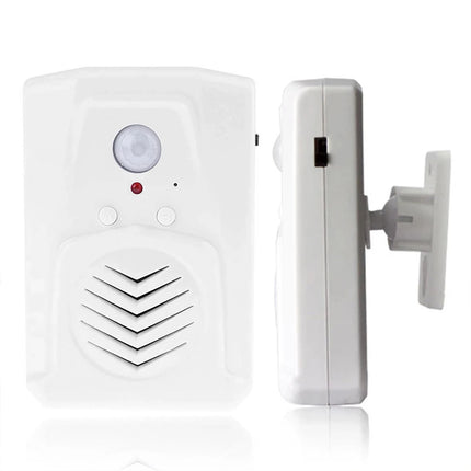 Motion Triggered MP3 Audio Player Mini Infrared Sensor, Welcome Greeting Sound Device with Loud Speaker