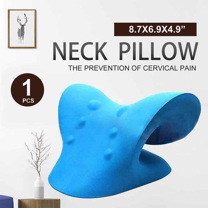 Neck Traction Pillow Original Cloud Shape Neck Stretcher Cervical Pain Relief