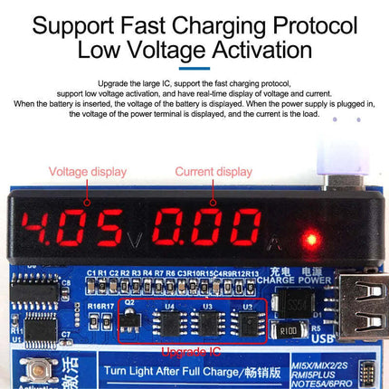 SUNSHINE SS-915 V9.0 IP Android Battery Activation Charging Board for 6G-15ProMa