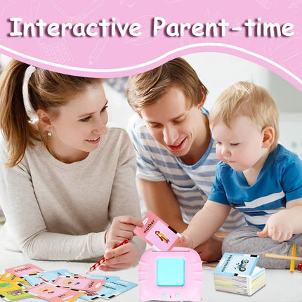Educational Talking Flash Cards Learning Words with Sound Effect Kids Toys Gift