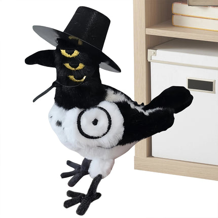 K-Pop Demon Hunters Bird Plush Three-Eyed Bird Movie Figure Plushie Toy