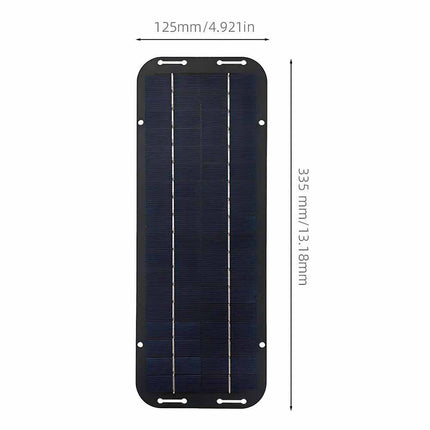 12V 30W Solar Panel Trickle Car Battery Charger Power Portable Waterproof Boat