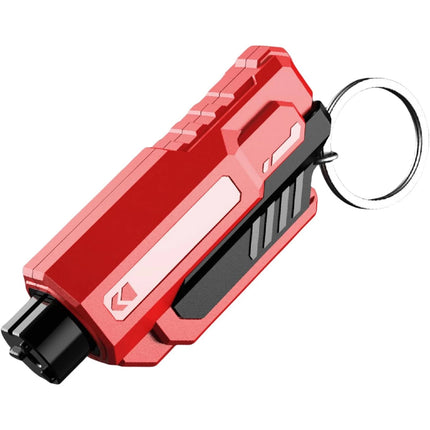 3PCS 2 in 1 Car Emergency Escape Hammer Keychain, Window Glass Breaker & Seatbelt Cutter Tool