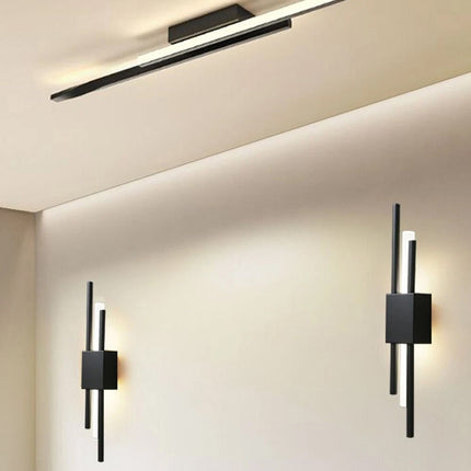 1 Pair Modern LED Wall Lamp Strip Light Living Room Bedroom Lighting Fixture Decors