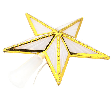 3D Christmas Tree Topper LED Glowing Star Light Projector Party Xmas Decor