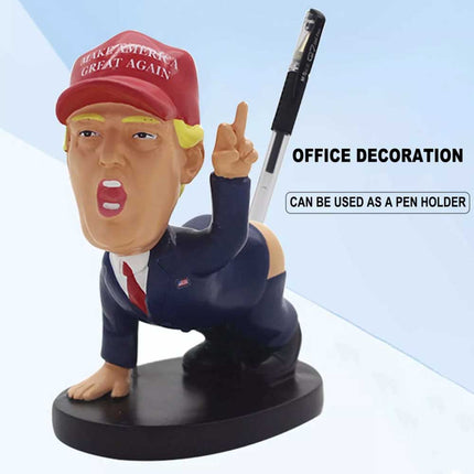 2024 Donald Trump MAGA Christmas resin ornaments office funny Ornaments Gift