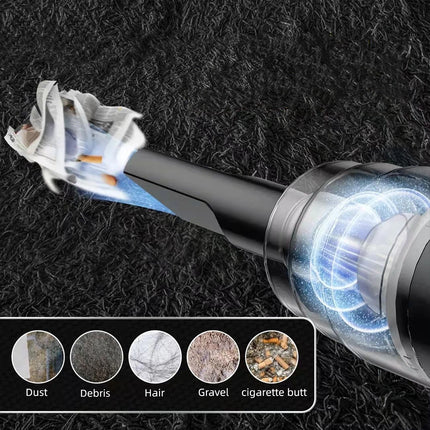 120W Cordless Handheld Vacuum Cleaner Kit Small Mini Portable Car Auto Home Wireless