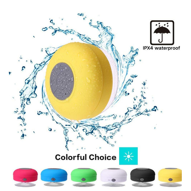 Mini Portable Bluetooth Speaker Wireless Waterproof Shower Bathroom Loudspeaker