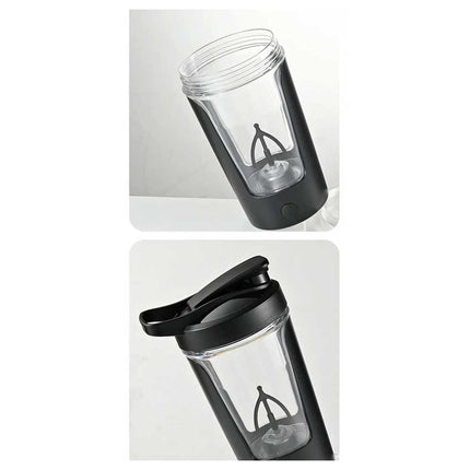 Electric Protein Shaker Bottle Mixing cup USB Rechargeable