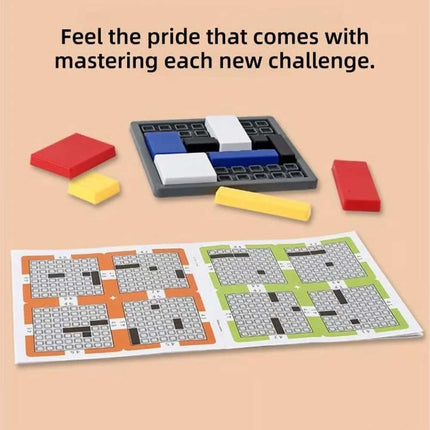 88-Challenge Logic Puzzle Brain Teaser Game for Kids & Adults (4 Difficulty Levels)
