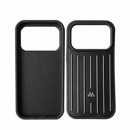Black Aluminium Alloy Protective Phone Case Cover for iPhone 18 Pro, Metal Hard Shell