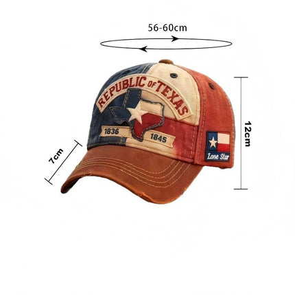 Lone Star Legacy Outdoor Sun Protection Embroidered Baseball Cap