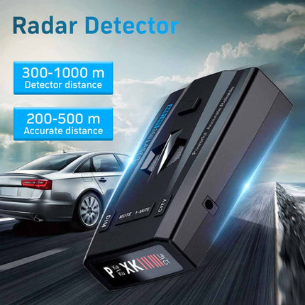 360°Full Band Laser Car Radar Speed Detector Camera Voice Alert Velocimetry