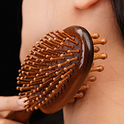 Hair Brush Massage Combs Sandalwood Air Bag Massage Comb Wood Comb Hair Care