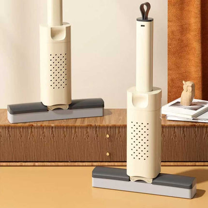 Foldable Hand-Washable Mini Mop, Portable Self-Wringing Small Mop For Kitchen