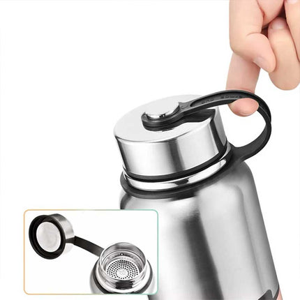 1100mlStainless Steel Water Bottle Double Wall Insulated Drink Flask AU