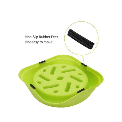 Healthy Dog Slow Eating Bowl Food Feeder Feed Large Bloat Stop Pet Cat Large