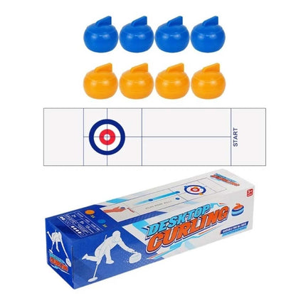 Funny Tabletop Mini Curling Game Indoor Sports Game for Adults