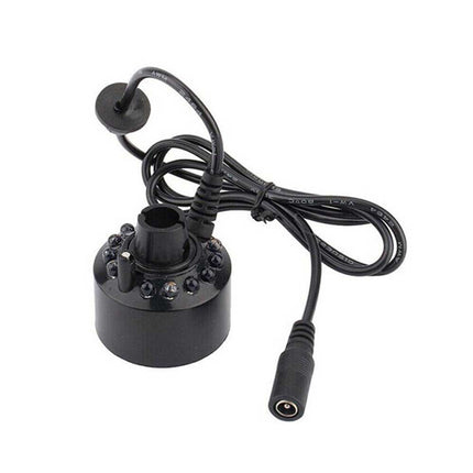 Air Humidifier Ultrasonic Mist Maker Fogger Water Fountain Pond Atomizer 12 LED