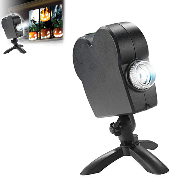 Window Wonderland Projector Halloween Christmas Holographic Projection Light