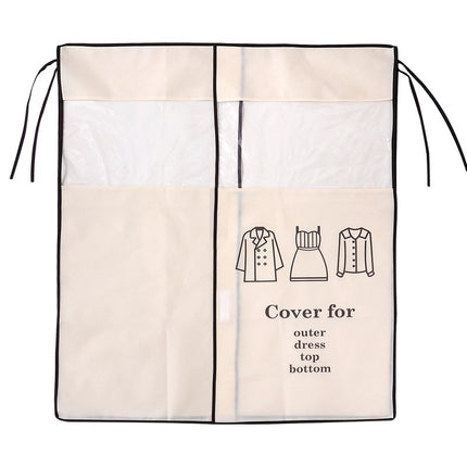 Clear Clothes Rail Cover Hanging Garment Coat Hanger Rack Storage Protector