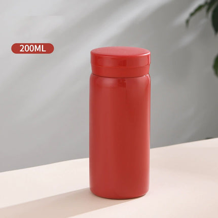 200ml Mini Stainless Steel Vacuum Coffee Thermos Water Bottle