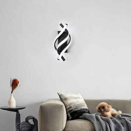 Modern 28W Indoor LED Wall Light Wall Lamp Bed Room 3 Light Dimmable 2500LM