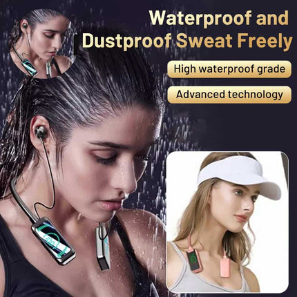 Wireless Bluetooth Neckband in ear karaoke Monitoring Headphones Living Headset