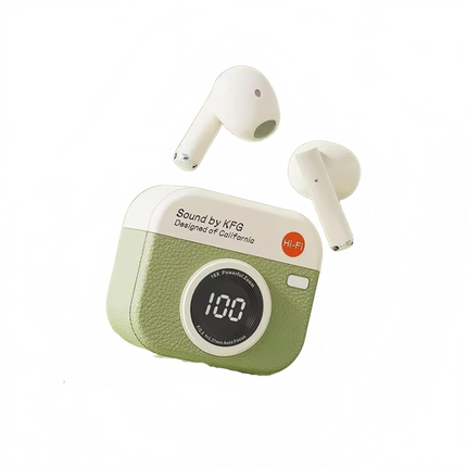 In-Ear Wireless Bluetooth Earbuds, HiFi Stereo Headphones for iPhone & Android