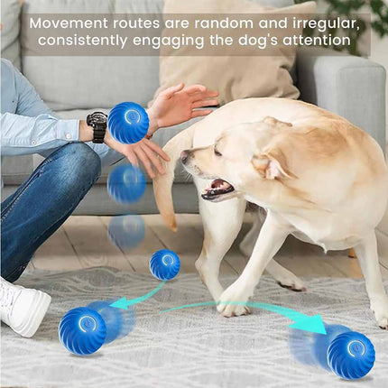 Automatic Rolling Ball Smart Cat Dog Toy Electric Pet Self-moving Kitten Game