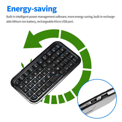 Portable Mini Bluetooth Keyboard Universal Wireless External Bluetooth Keyboard