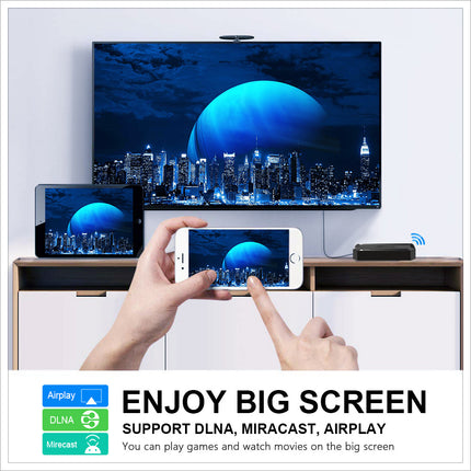 X96Q Android TV Box Allwinner H313 Single WiFi Android 10.0 4K HD Media Player Set-Top Box