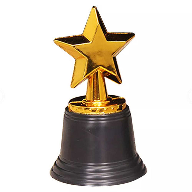 11CM Trophy Award Portable Recognition Award Golden Trophies Prize for Kids Children