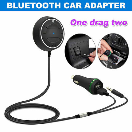 Bluetooth Handsfree Car Kit Bluetooth Music Audio Receiver Wireless NFC AUX