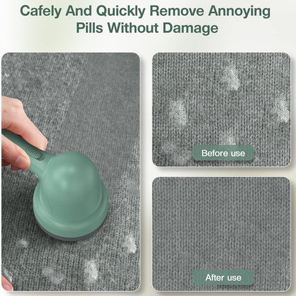 USB Rechargeable Electric Lint Remover | Portable Fabric Shaver for Clothes Bobble & Fluff