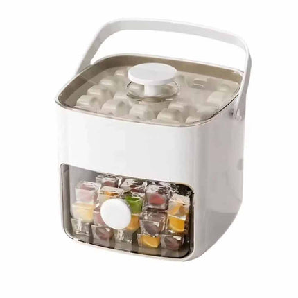 Easy-Press Portable 48 Ice Maker Countertop Fast Ice Cube Machine for Home Use
