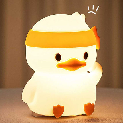 USB Rechargeable Color Changing Duck LED Night Light