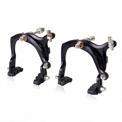 1Pair Bicycle Brakes Long Arm Caliper C Brake Blocks for Vehicle Road Bike