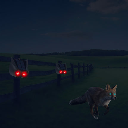 Solar Garden Deterrent Repeller Animal Bird Cat Scarer Pest Fox Dog