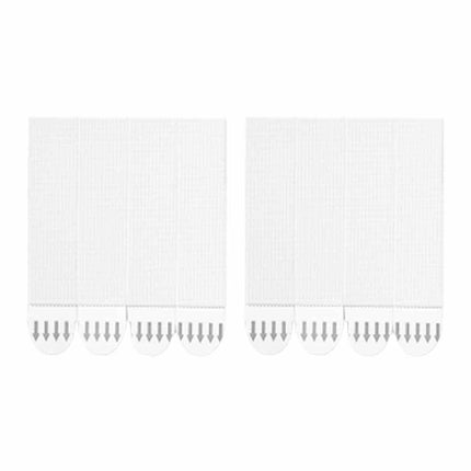 12PCS Double Sided MAGIC Velcro tape Strips Heavy Duty No Nails Refill 19*92MM