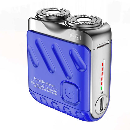 Ultra Clean Double Head Razor Washable Mini Shaving Electric Shaver Beard