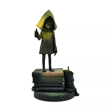 Little Nightmares Game Figure Six Nomes Yellow Raincoat Stand Model Statue Toys