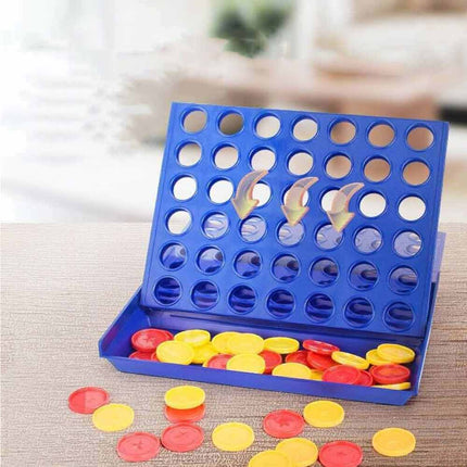 Large Connect Four In A Row 4 In A Line Board Game Kids Educational Toy Games