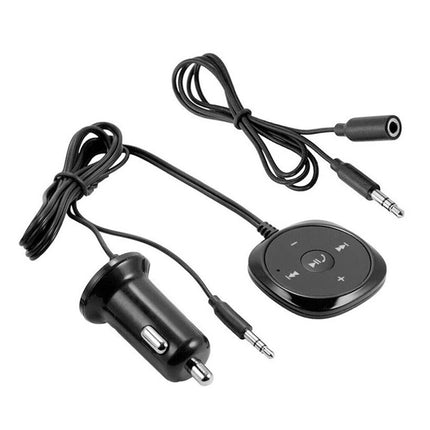 Bluetooth Receiver BT to Aux Adapter Car Audio MP3 Kit with Dongle USB Charger