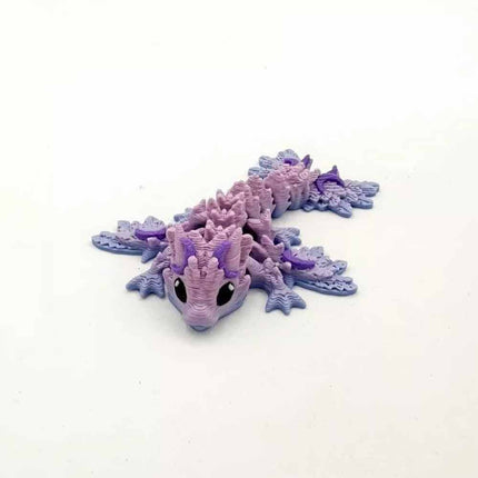 6 Pack Small Mystery Eggs, 3D Printed Dragon Eggs with Colored Dragon Inside