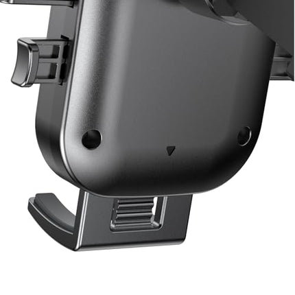 360° Rotating Auto-Clamp Phone Holder with 6.5cm Extendable Arm, Universal Compatibility