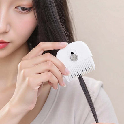 2 In 1 Hair Cutting & Styling Comb, Bangs Trimming & Broken Hair Finishing Tool for Home Grooming