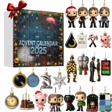 2025 Pendant Toy Advent Calendar - Xmas Gift, 24 Day Christmas Countdown