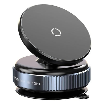 Electric Vacuum Magnetic Suction Cup 360° Rotation Car Phone Holder Stand Mount